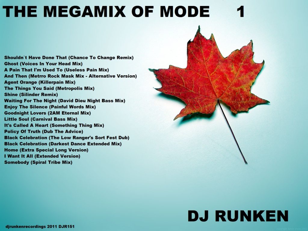 Depeche Mode Bootlegs The Megamix Of Mode Vol 1