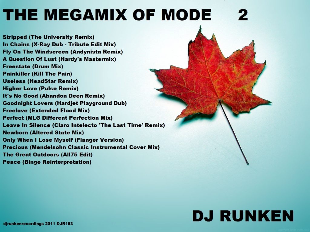 Depeche Mode Bootlegs The Megamix Of Mode Vol 2