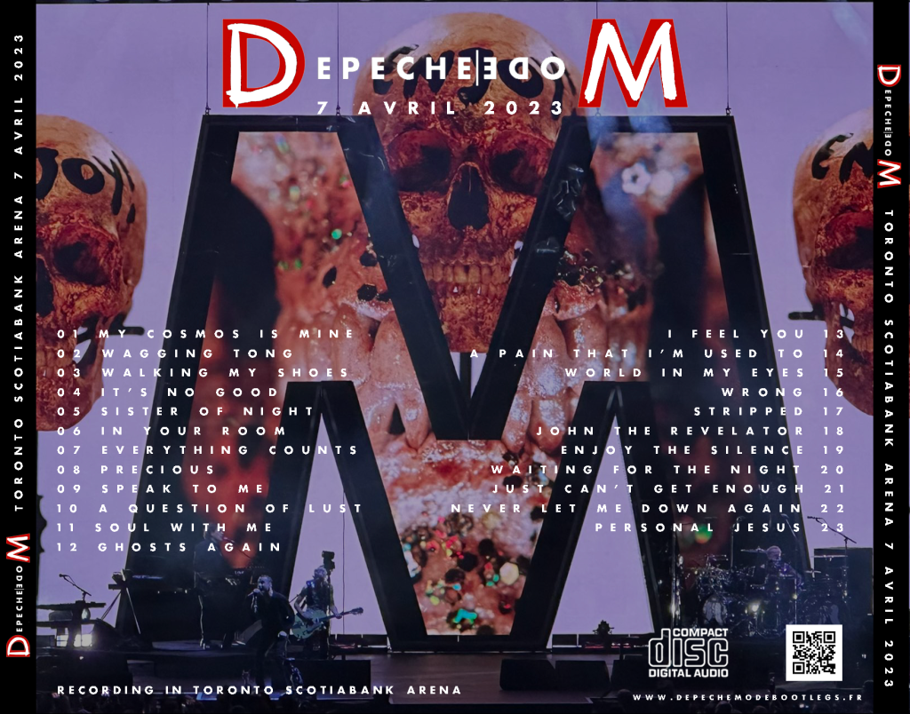 Depeche Mode Bootlegs 2023.04.07 Scotiabank Arena Toronto Canada
