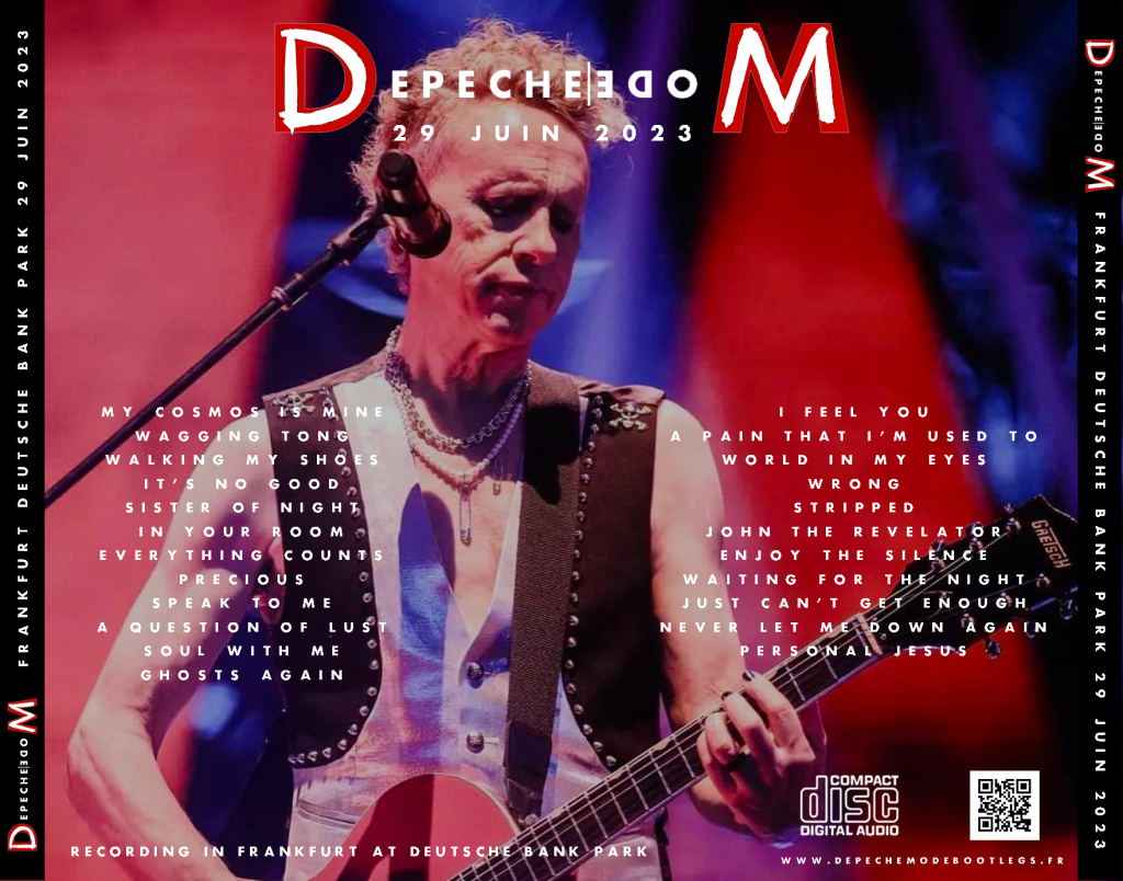 Depeche Mode Frankfurt Deutsche Bank Park 29 juin 2023