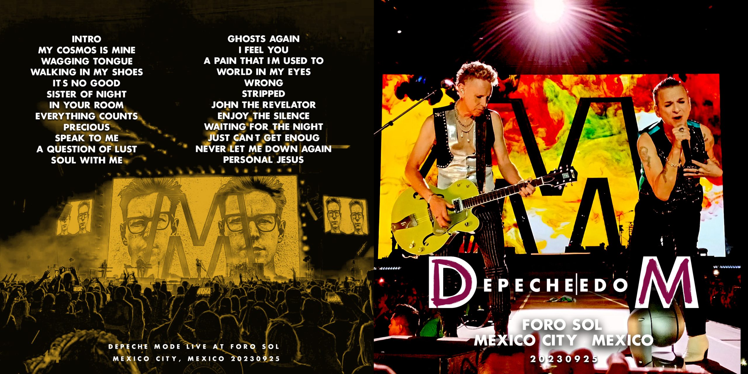 Depeche Mode Bootlegs 2023.09.25 Mexico
