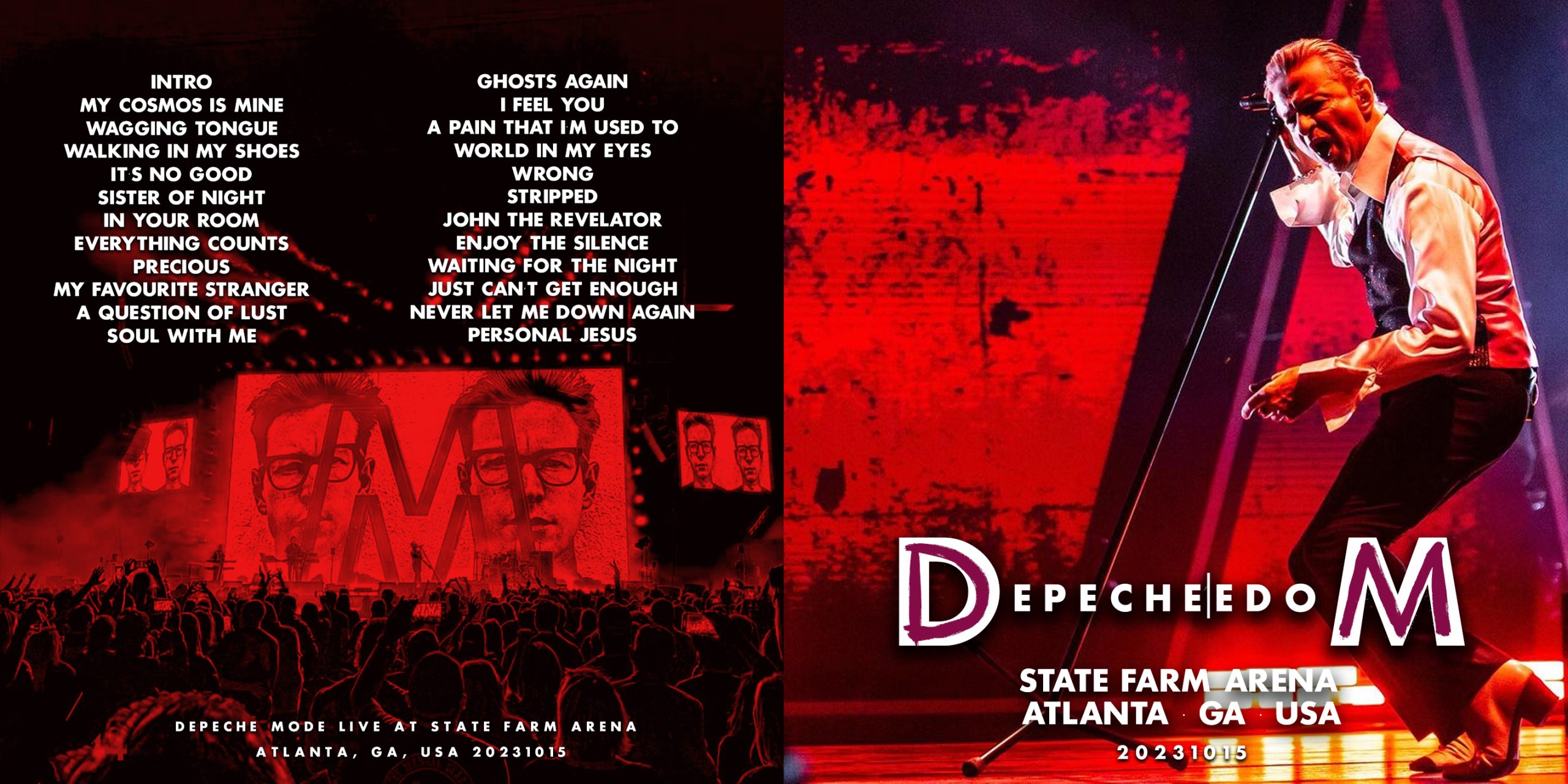 Depeche Mode Bootlegs Atlanta 2023.10.15