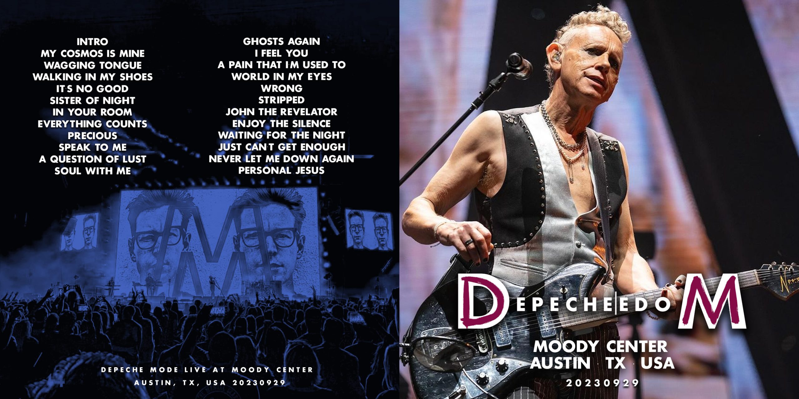 Depeche Mode Bootlegs Austin 2023.09.29