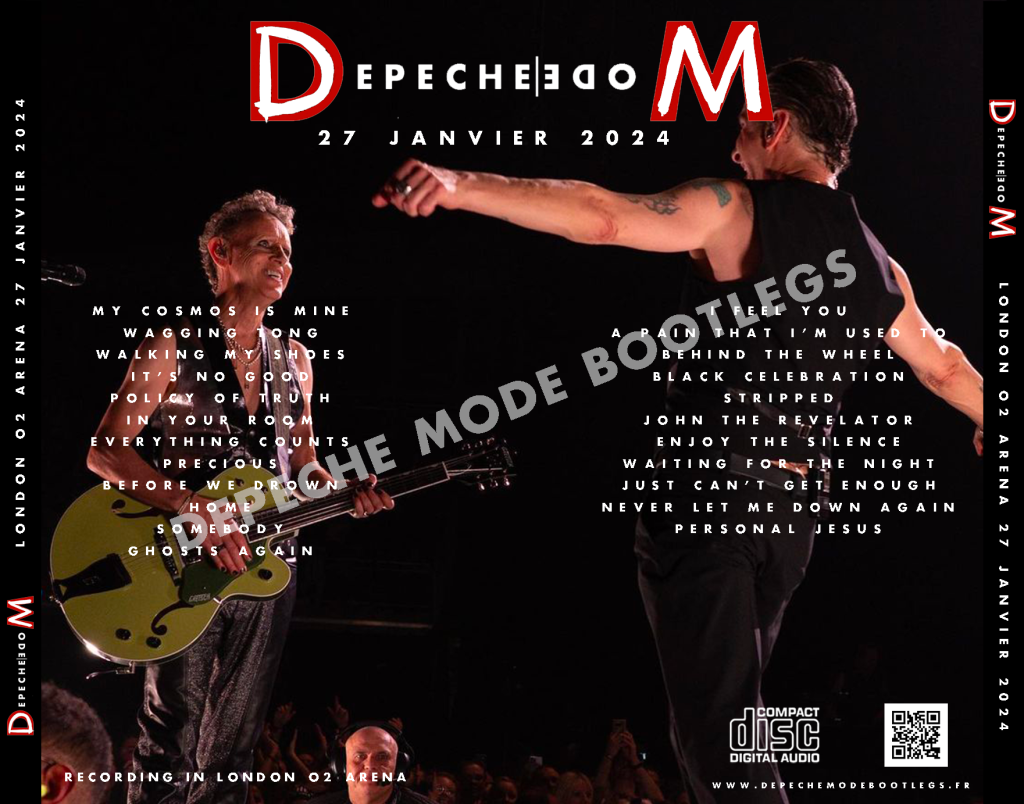Depeche Mode Bootlegs 2024.01.27 The O2 Arena London