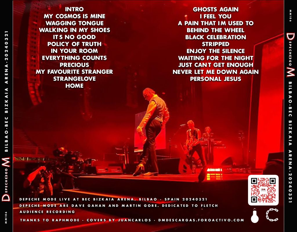 Depeche Mode Bootlegs 2024.03.21 Bilbao Bec Bizkaia Arena
