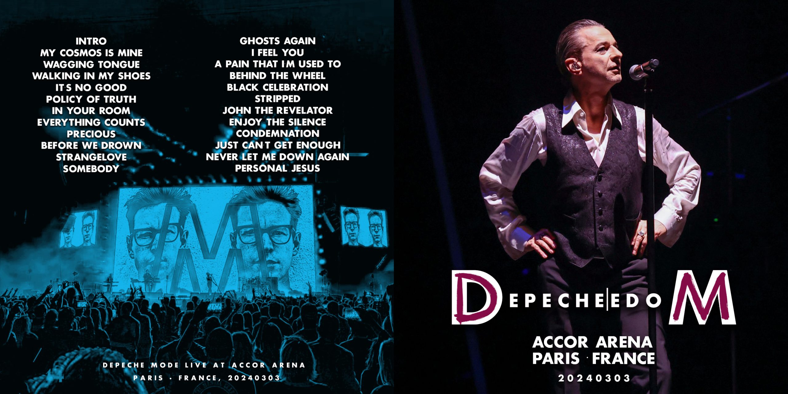 Depeche Mode 2024.03.03 Paris Accor Arena