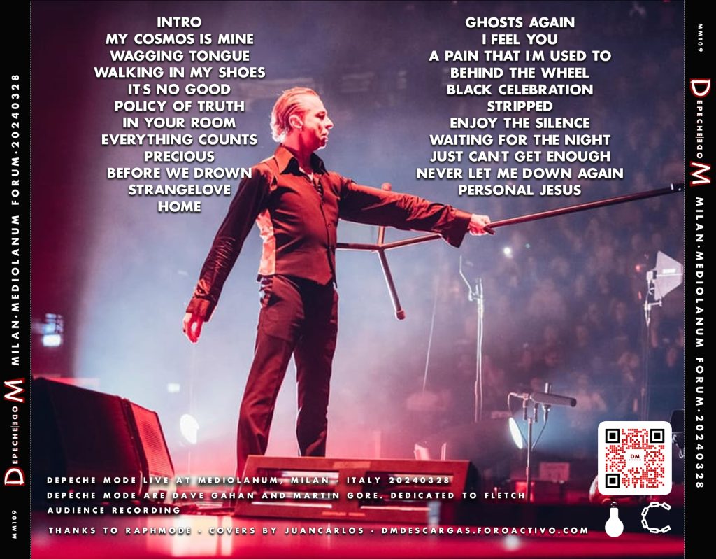 Depeche Mode Bootlegs 2024.03.24 Milan Mediolanum Forum