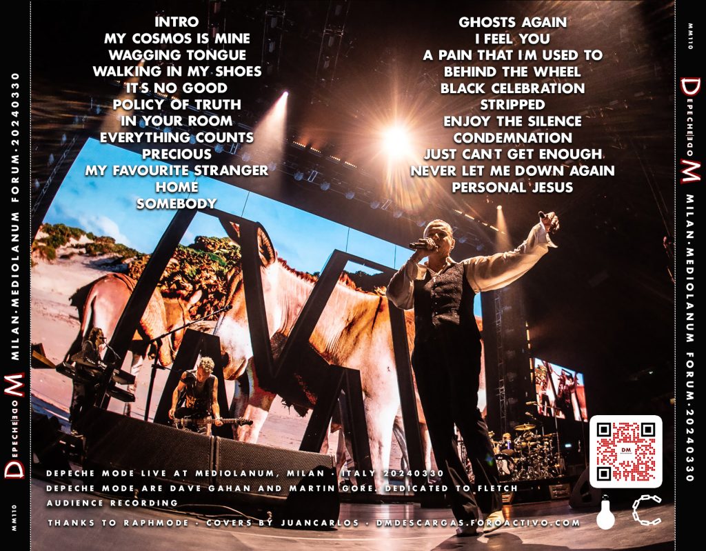Depeche Mode Bootlegs 2024.03.30 Milan Mediolanum Forum