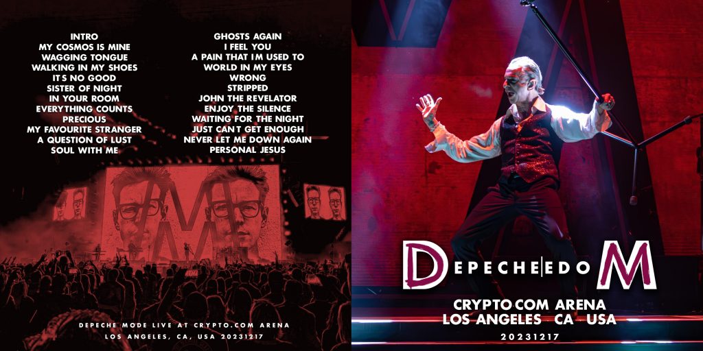 Depeche Mode Bootlegs 2023.12.17 Los Angeles Front