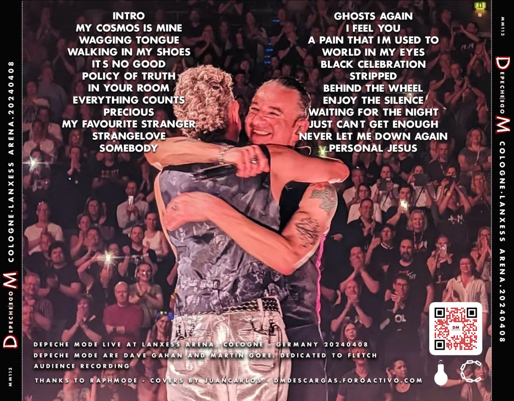 Depeche Mode Bootlegs 2024.04.08 Cologne Lanxess Arena Back