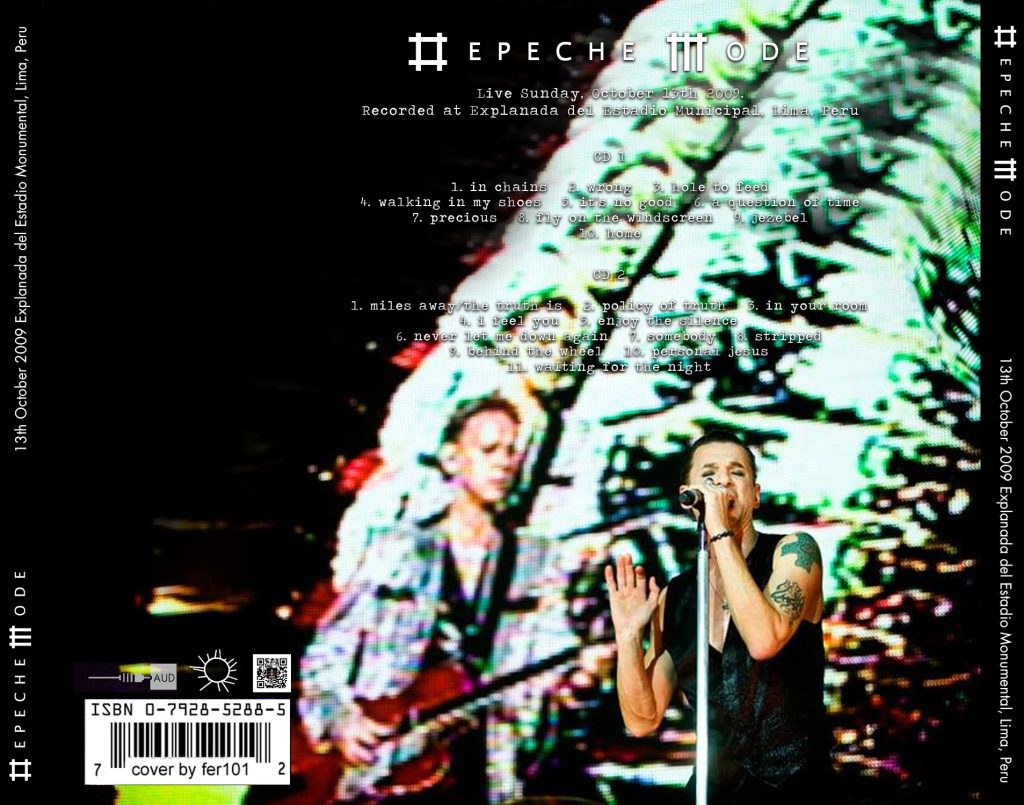 Depeche Mode Bootlegs 2009.10.13 Explanada Del Estadio Monumental Lima Peru