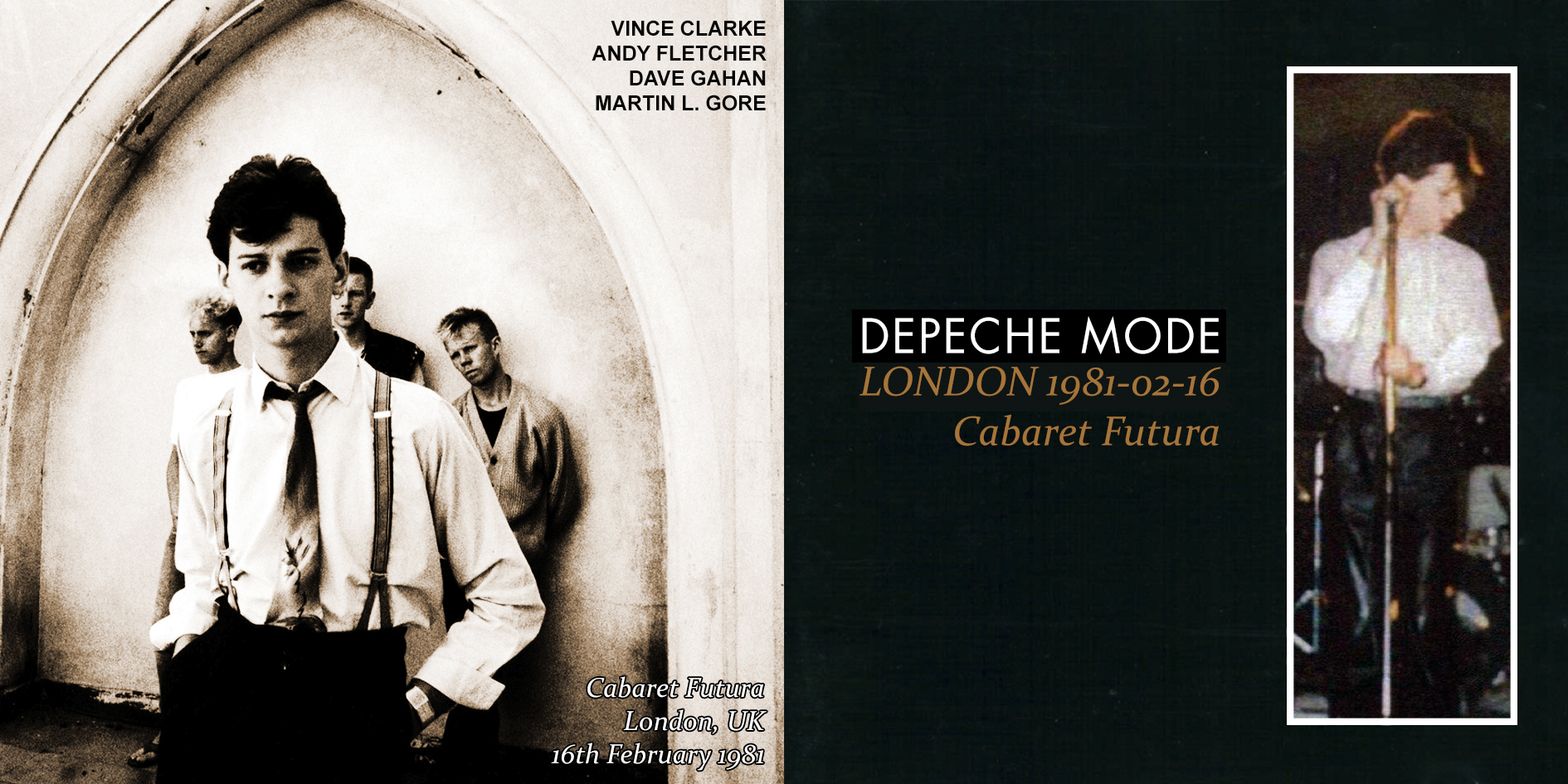 Depeche Mode Bootlegs 1981.02.16 Cabaret Futura London England